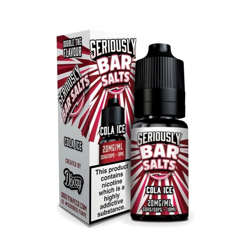 Liquid Seriously Salty - Cola Ice 20 mg 10 ml | Eliq Vapoteur