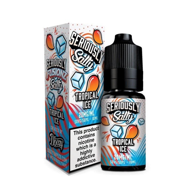 E-liquide Seriously Salty 10ml - Tropical Ice 20mg | EliqVapoteur