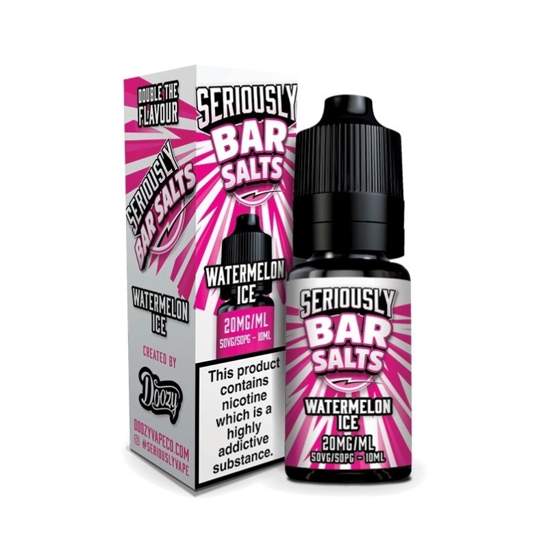 Liquid Seriously Salty - Glace de Pastèque 20 mg 10 ml | Eliq Vapoteur