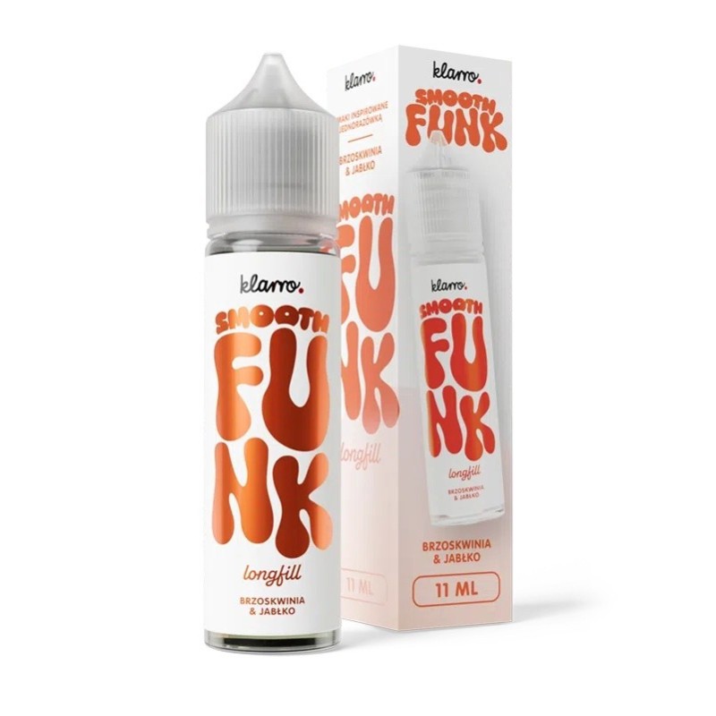 Longfill Klarro Smooth Funk 11/60ml - Peach & Apple (A25) | Eliq Vapoteur