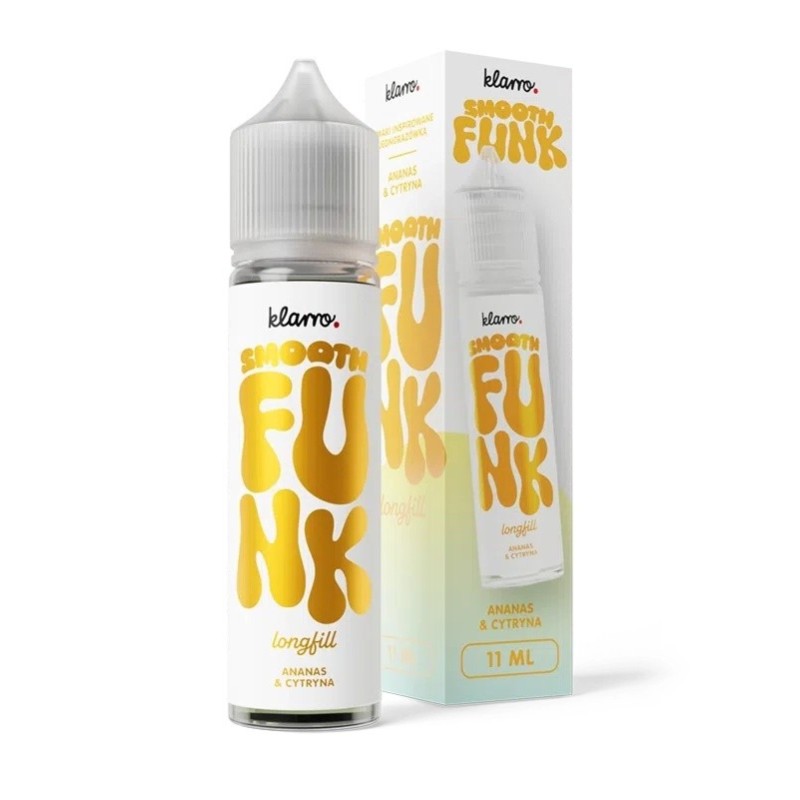 Longfill Klarro Smooth Funk 11/60ml - Ananas & Cytryna (A25) | Eliq Vapoteur