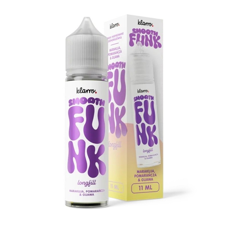 Longfill Klarro Smooth Funk 11/60ml - Marakuja Pomarańcza & Guava (A25) | Eliq Vapoteur