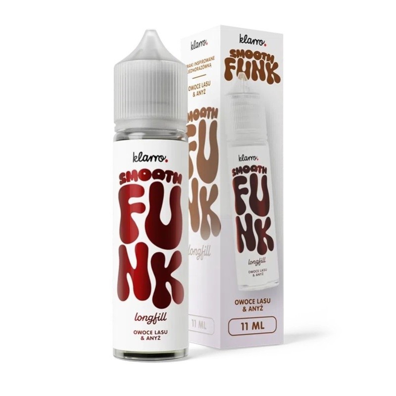 Longfill Klarro Smooth Funk 11/60ml - Owoce Lasu & Anyż (A25) | Eliq Vapoteur