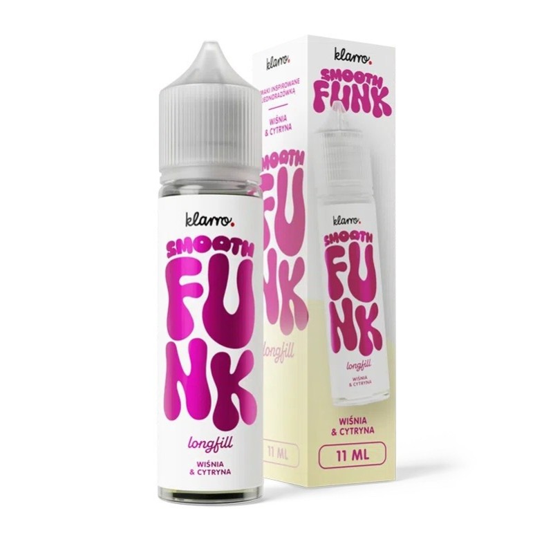 Longfill Klarro Smooth Funk 11/60ml - Wiśnia & Cytryna (A25) | Eliq Vapoteur