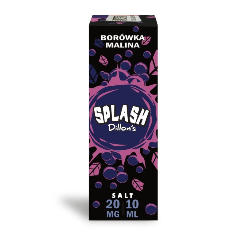 Liquid Dillon's Splash - Borówka Malina 20mg 10ml  (A25) | Eliq Vapoteur