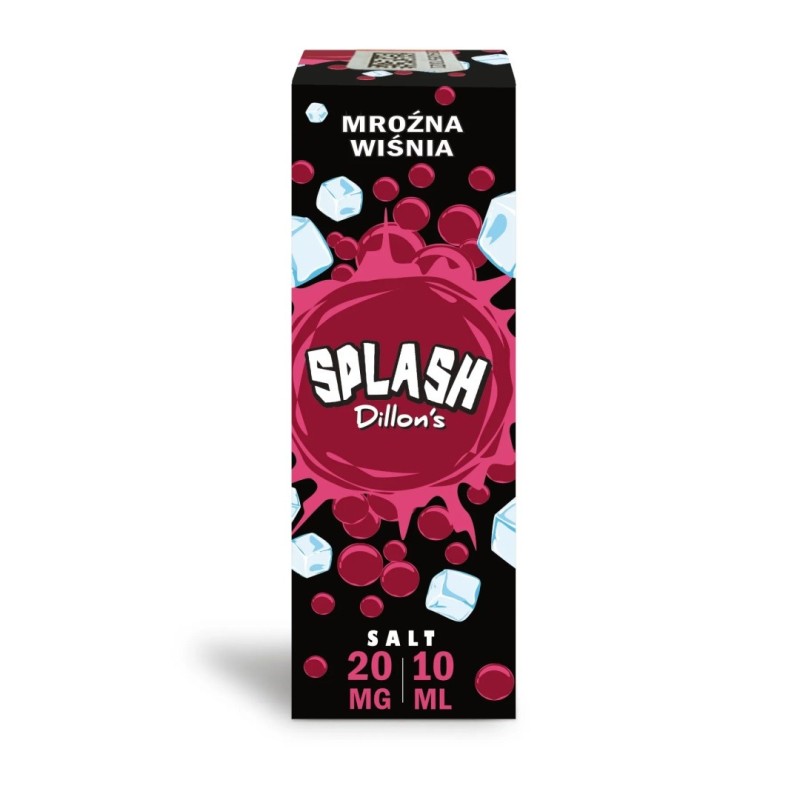Liquid Dillon's Splash - Mroźna Wiśnia 20mg 10ml  (A25) | Eliq Vapoteur