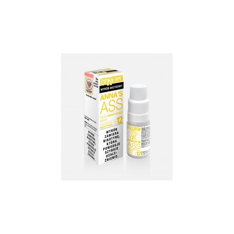Liquid Pinky Vape - Anna’s Ass 12mg 10ml (A25) | Eliq Vapoteur