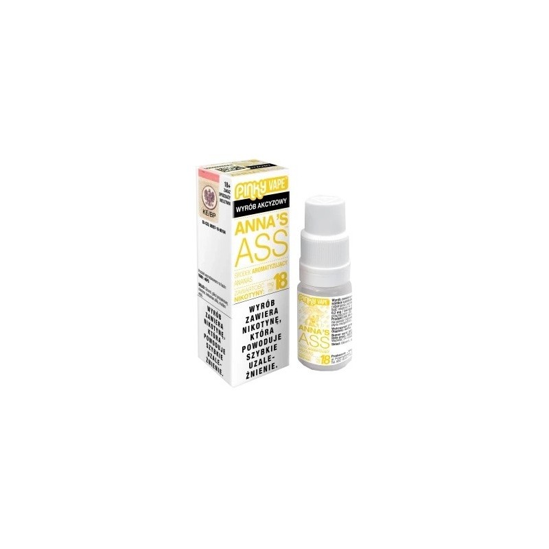 Liquid Pinky Vape - Anna’s Ass 18mg 10ml (A25) | Eliq Vapoteur