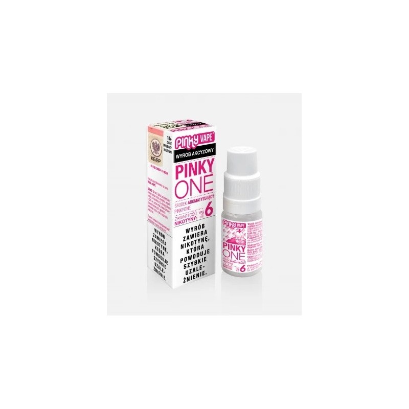 Liquid Pinky Vape Pinky - One 6mg 10ml (A25) | Eliq Vapoteur