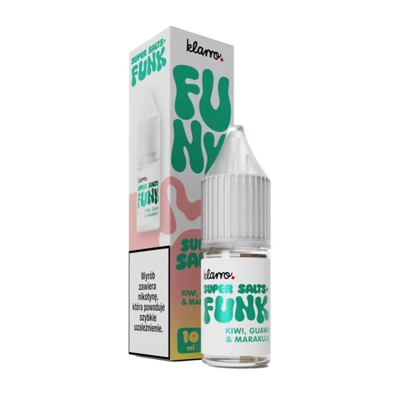 Liquid Klarro Funk Super Salts+ - Kiwi Guava & Maracuja | Eliq Vapoteur