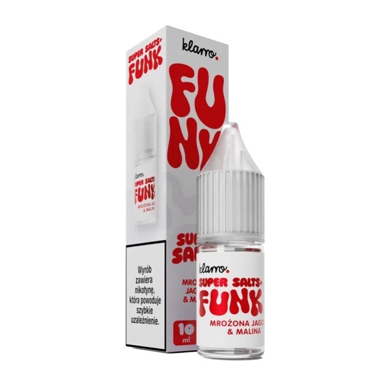 Liquid Klarro Funk Super Salts+ - Baie Gelée & Framboise | Eliq Vapoteur
