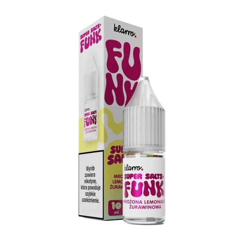 Liquid Klarro Funk Super Salts+ - Lemonade Glacée à la Canneberge | Eliq Vapoteur