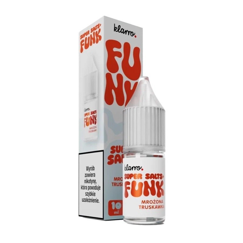 Klarro Funk Super Salts+ E-liquid - Frozen Strawberry | EliqVapoteur