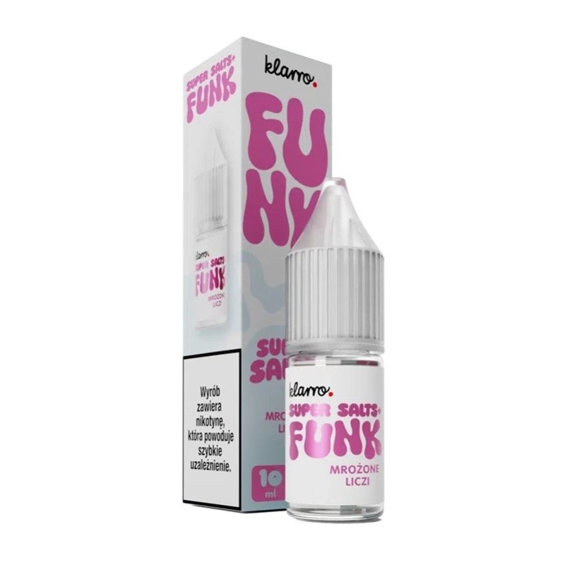 Liquid Klarro Funk Super Salts+ - Litchi Glacé | Eliq Vapoteur