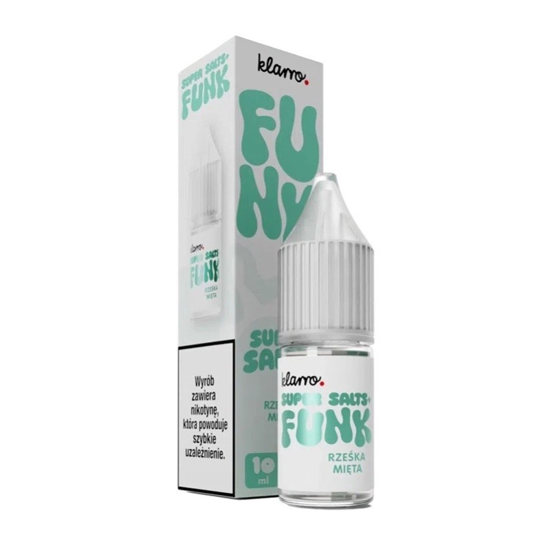 Liquid Klarro Funk Super Salts+ - Menthe Fraîche | Eliq Vapoteur