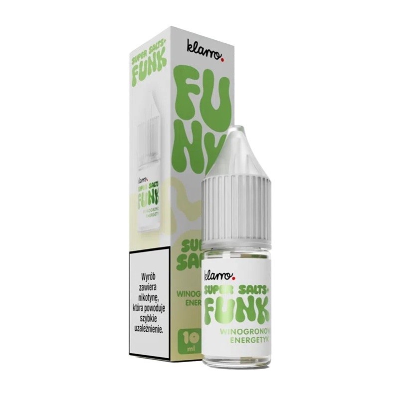 Liquid Klarro Funk Super Salts+ - Énergisant au Raisin | Eliq Vapoteur