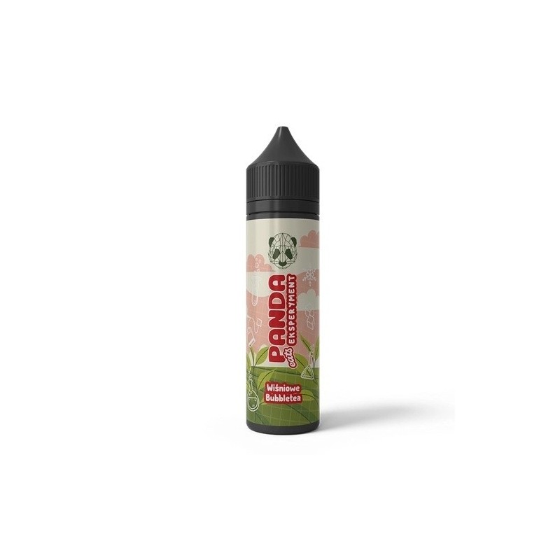 Longfill Panda Eksperyment 10/60 ml - Wiśniowa Bubbletea | Eliq Vapoteur