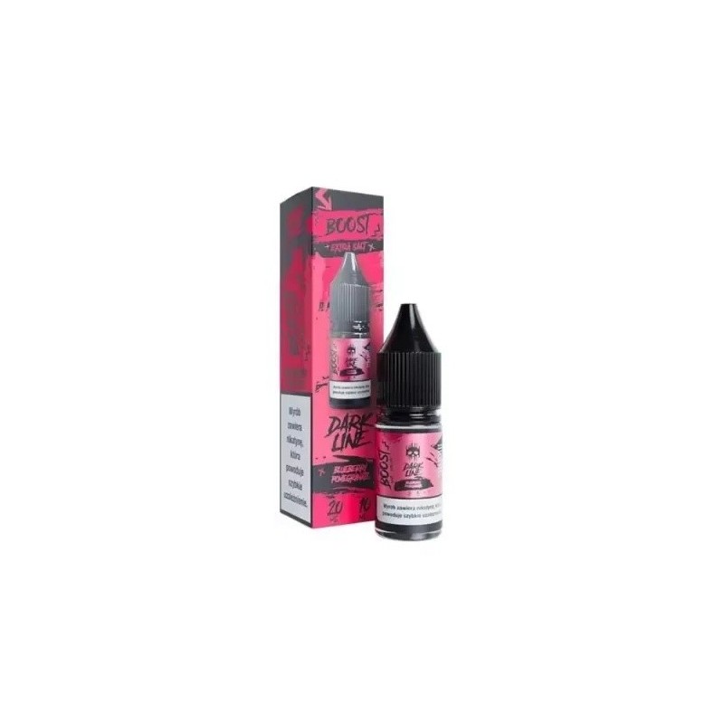 Liquid DARK LINE Boost Salt 10ml - Blueberry Pomegranate 20mg  (A25) | Eliq Vapoteur