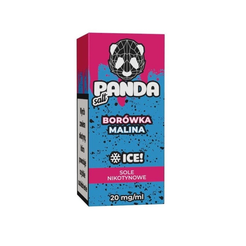 Liquid PANDA Salt 10ml - Myrtille Framboise 20mg (A25) | Eliq Vapoteur