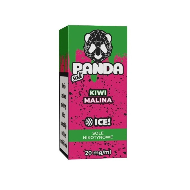 Liquid PANDA Salt 10ml - Kiwi Framboise Glacé 20mg (A25) | Eliq Vapoteur