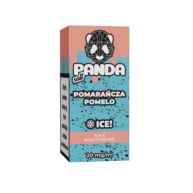 Liquid PANDA Salt 10ml - Orange Pomelo Ice 20mg (A25) | Eliq Vapoteur