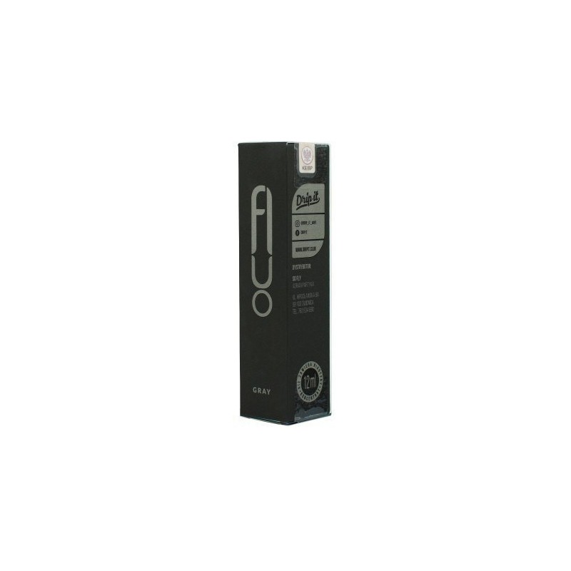 Longfill Fluo 12/60ml - Gris | EliqVapoteur
