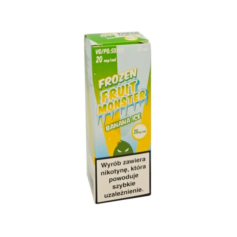 Liquid Salt MVL - Frozen Fruit Monster - Strawberry Banana Ice 10ml 20mg | Eliq Vapoteur