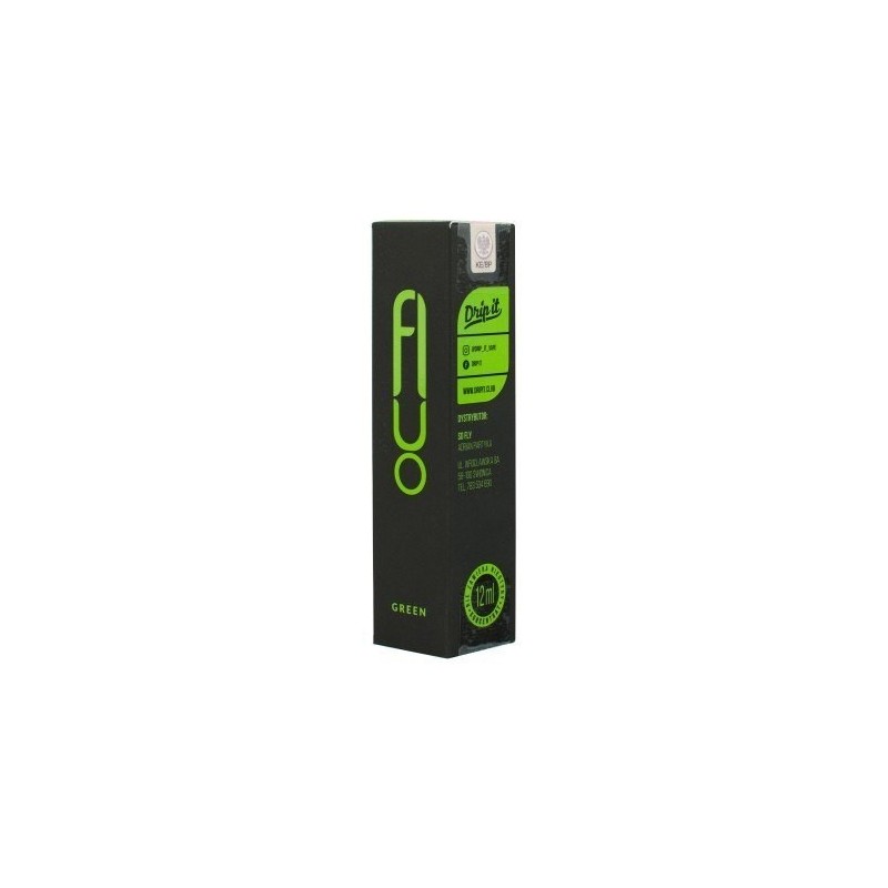 Longfill Fluo - Green 12/60ml | Eliq Vapoteur