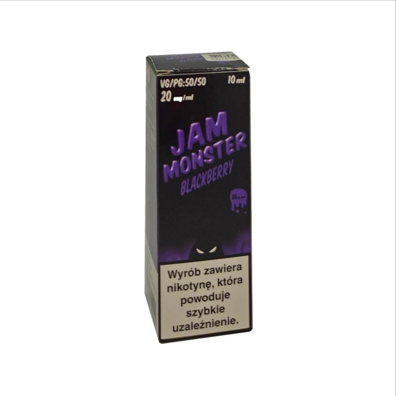 Liquid Salt MVL - Jam Monster - Blackberry 10ml 20mg | Eliq Vapoteur