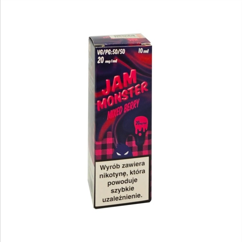Liquid Salt MVL - Jam Monster - Mixed Berry 10ml 20mg | Eliq Vapoteur