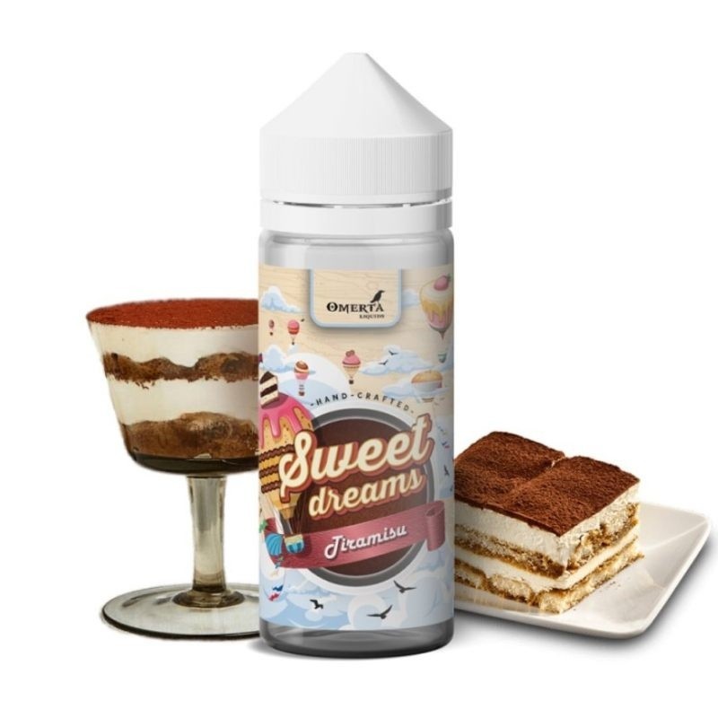 Longfill Omerta -  Sweet Dreams Tiramisu 30/120ml | Eliq Vapoteur