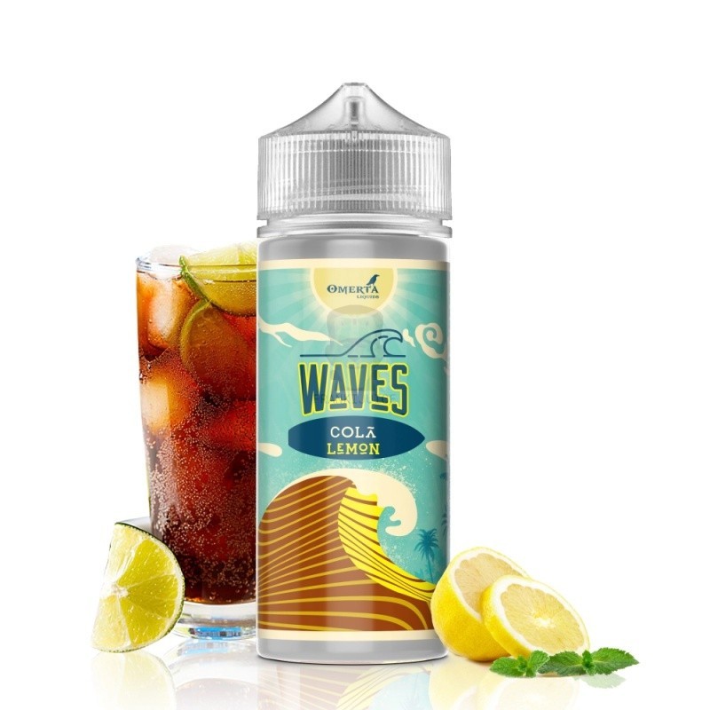 Longfill Omerta - Waves Cola Citron 30/120ml | Eliq Vapoteur