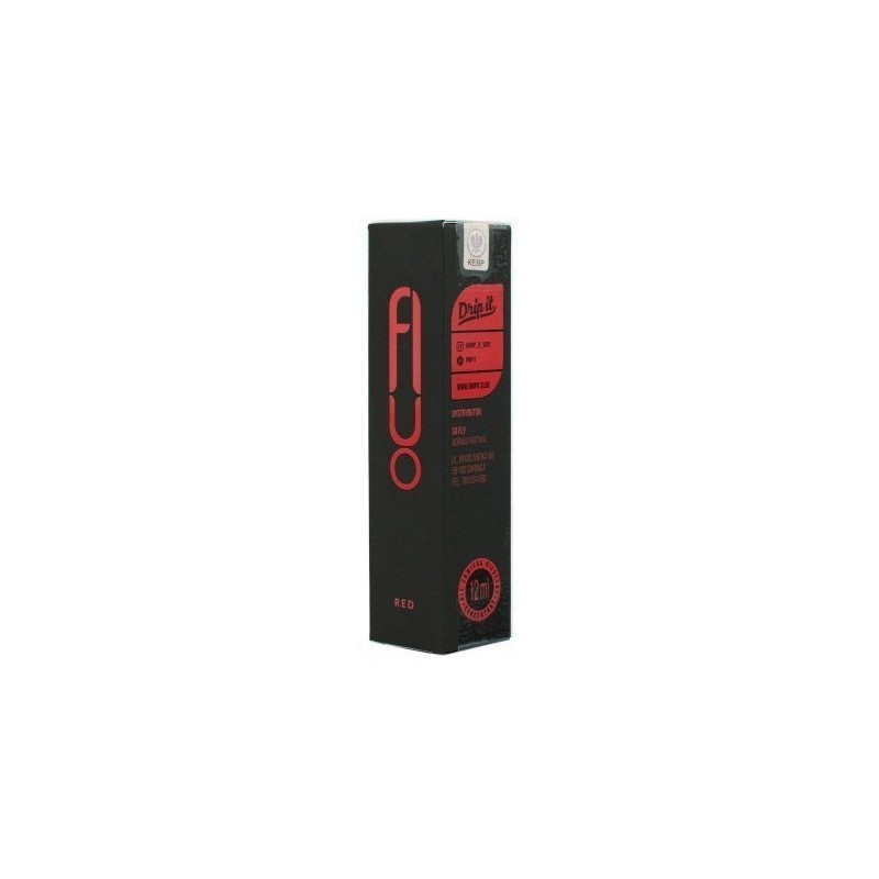 Longfill Fluo - Red 12/60ml | Eliq Vapoteur