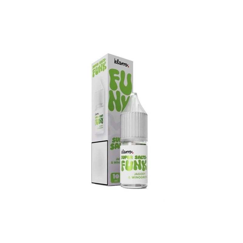Liquid Klarro Funk Super Salts+ - Fraise & Raisin | Eliq Vapoteur