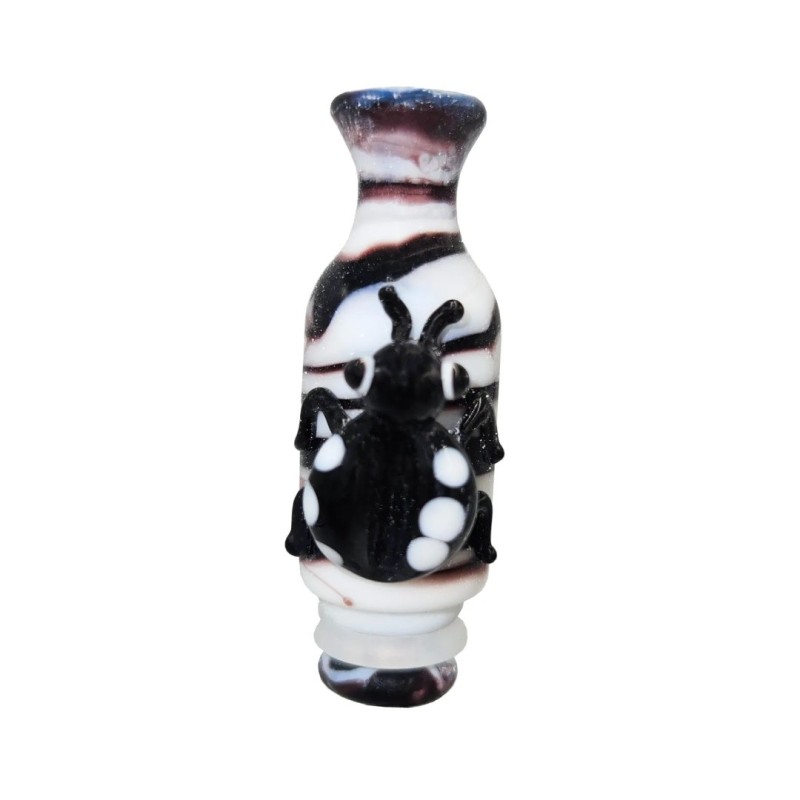 510 Drip Tip Biedronka Black | Eliq Vapoteur