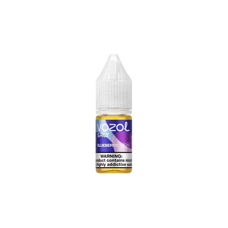 Liquid Salt Vozol 10 ml - Blueberry 20 mg | Eliq Vapoteur