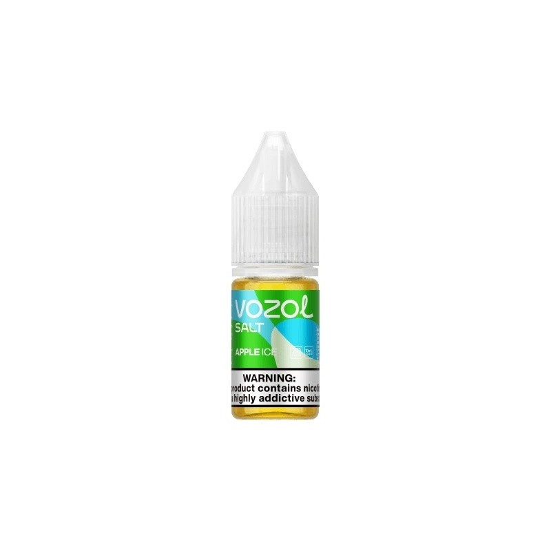 Liquid Salt Vozol 10 ml - Apple Ice 20 mg | Eliq Vapoteur