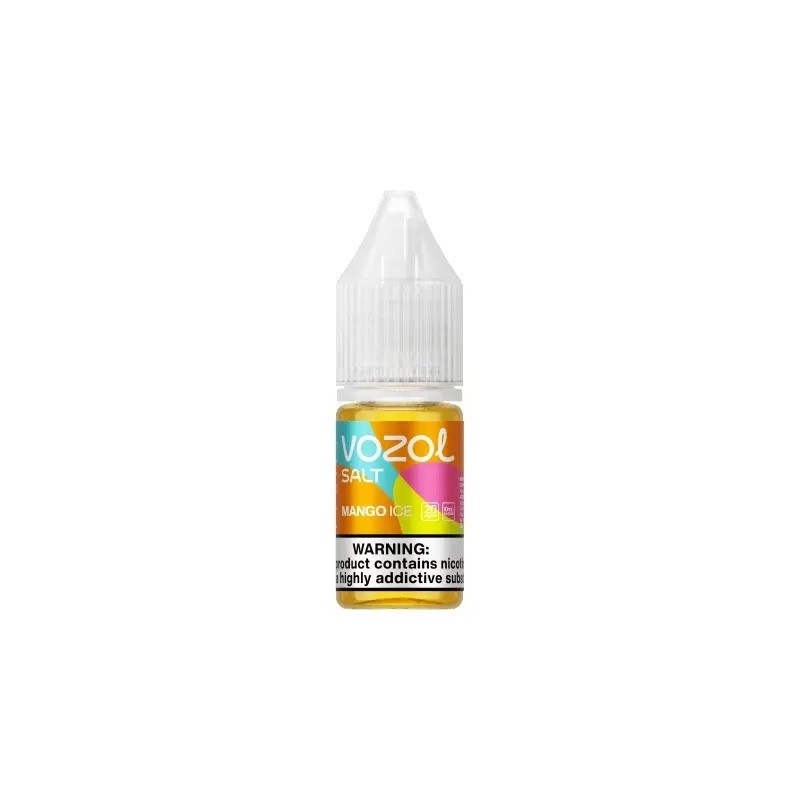 Liquid Salt Vozol 10 ml - Mango Ice 20 mg | Eliq Vapoteur