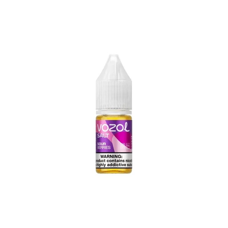 E-liquide Salt Vozol 10 ml - Fruits Rouges Acidulés 20 mg | EliqVapoteur