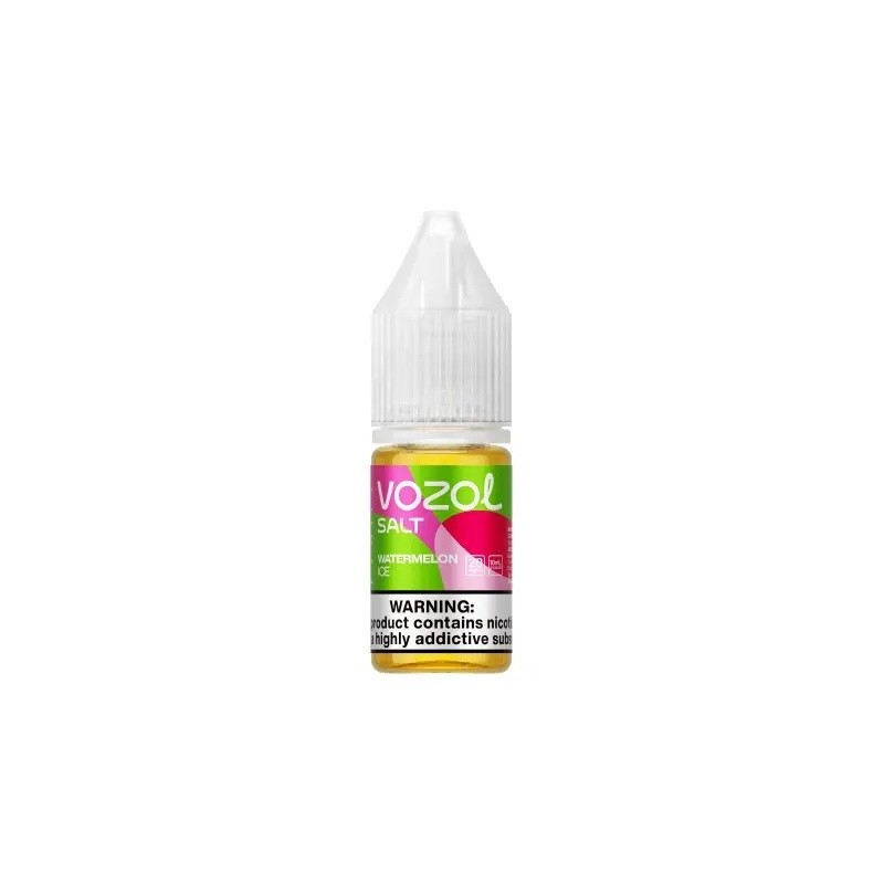 Liquid Salt Vozol 10 ml - Watermelon Ice 20 mg | Eliq Vapoteur