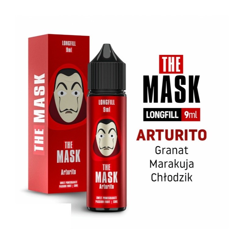 Longfill The Mask 9/60ml - Arturitto | Eliq Vapoteur