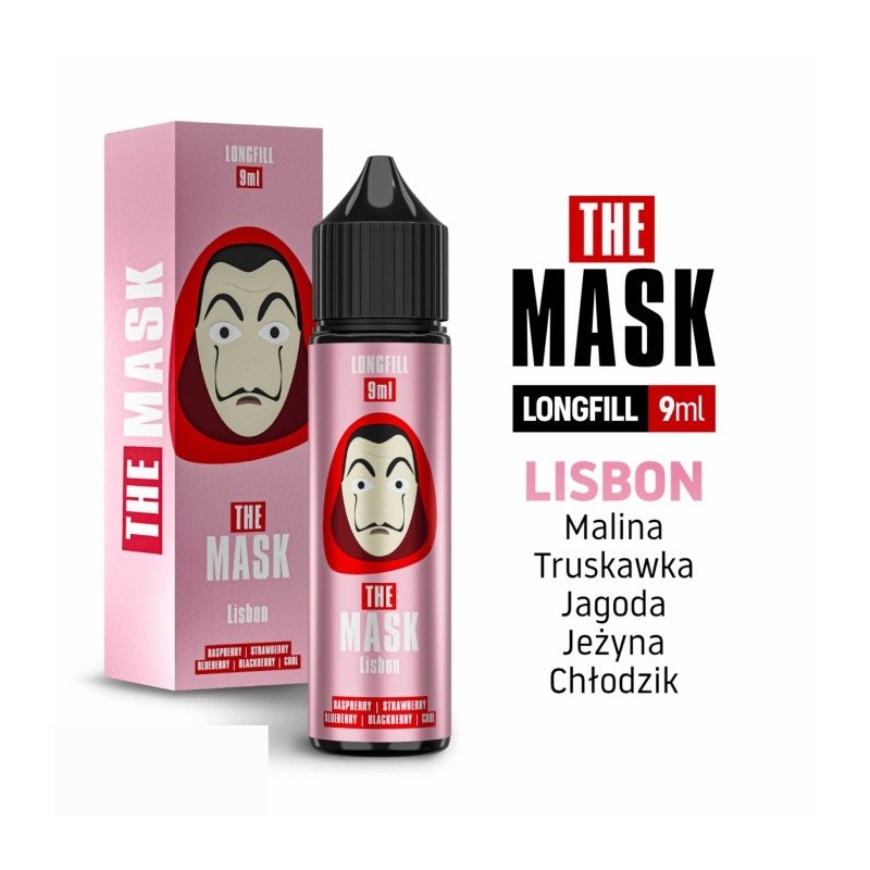 Longfill The Mask 9/60ml - Lisbon | Eliq Vapoteur