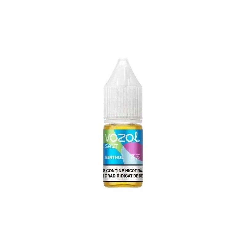 Liquid Salt Vozol 10 ml - Menthol 20 mg | Eliq Vapoteur