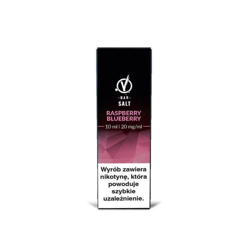 Liquid VBar Salt 10ml - Raspberry Blueberry 20mg (A25) | Eliq Vapoteur