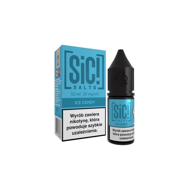 Liquid Sic Salts 10ml - Ice Candy 20mg (A25) | Eliq Vapoteur