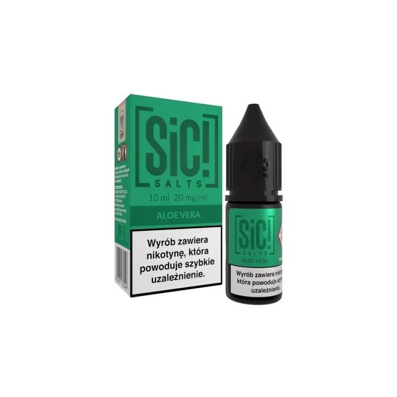 Liquid Sic Salts 10ml - Aloe Vera 20mg (A25) | Eliq Vapoteur
