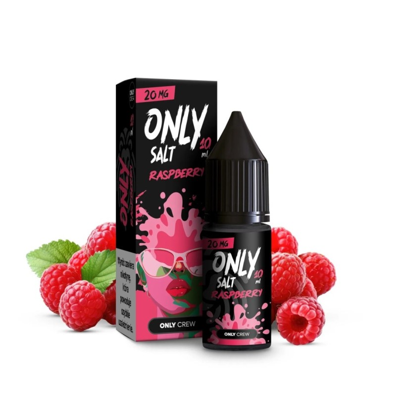 Liquid Only Salt 10ml - Raspberry 20mg (A25) | Eliq Vapoteur