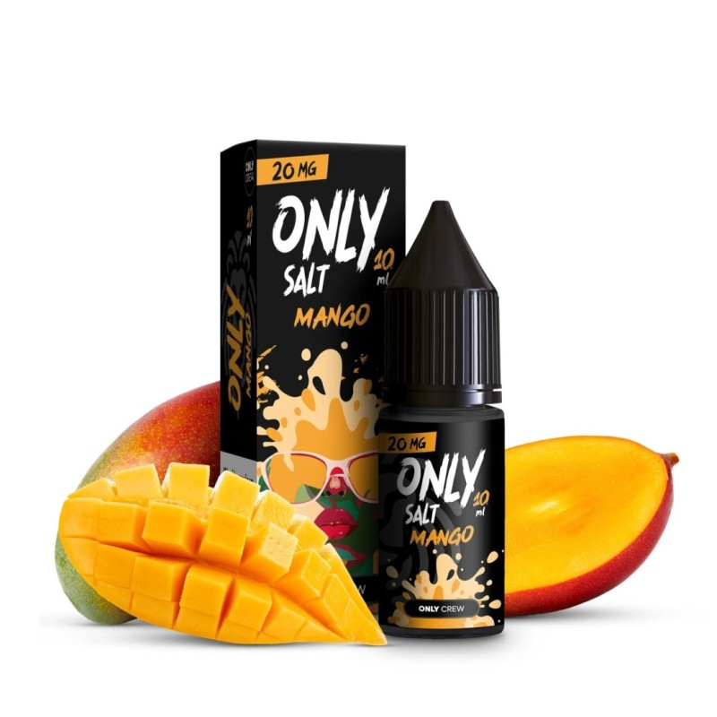 Liquid Only Salt 10ml - Mango 20mg (A25) | Eliq Vapoteur