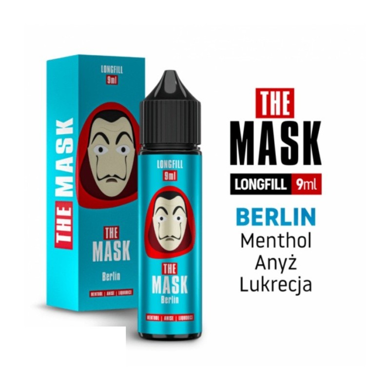 Longfill The Mask 9/60ml - Berlin | Eliq Vapoteur