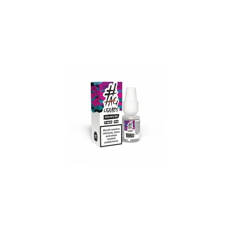 Liquid Hasztag 10ml - Forest Berry Mint 12mg (A25) | Eliq Vapoteur